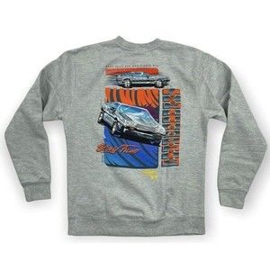 The Hundreds x Delorean Sweatshirt Mens Large DMC-12 Gray Back To The Future
